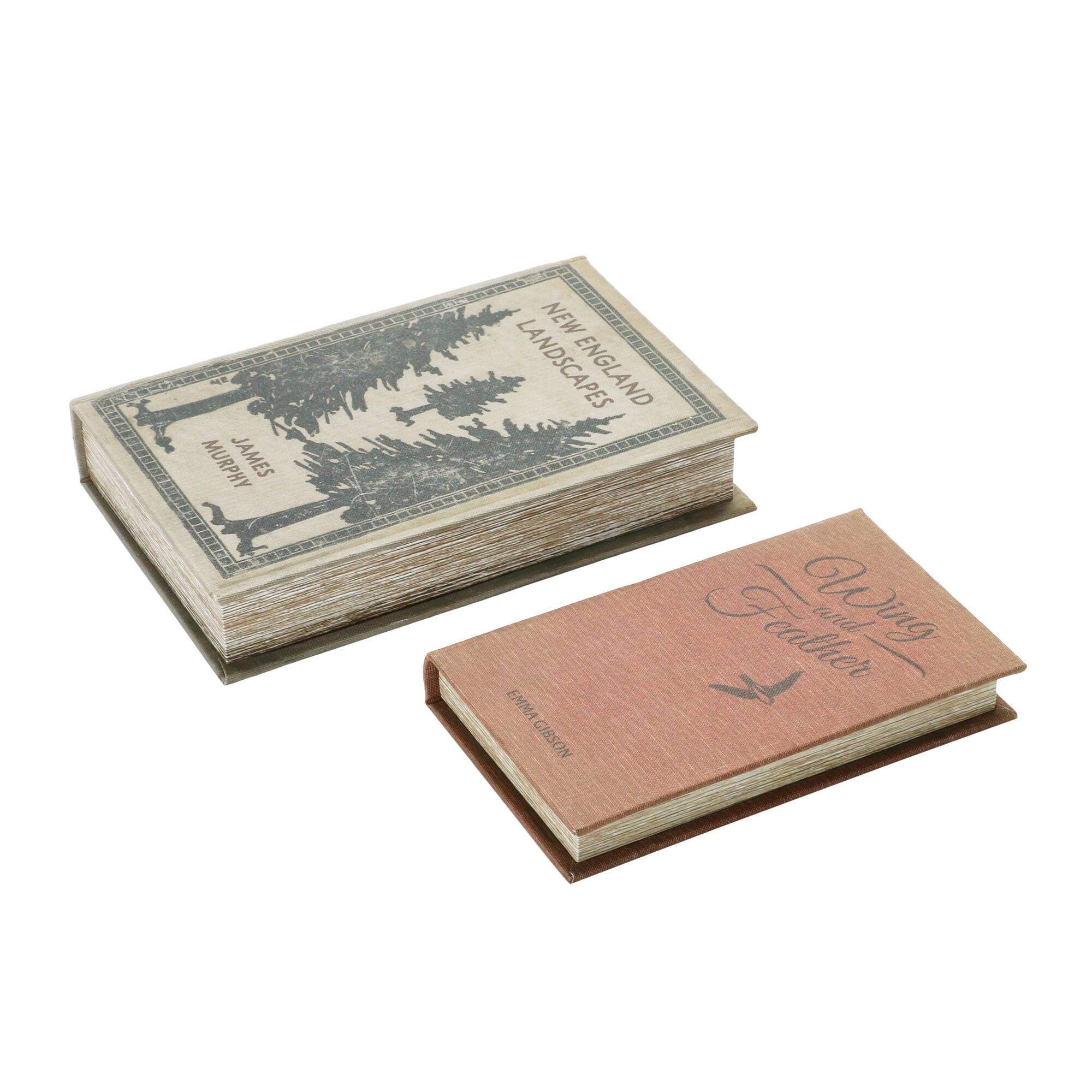 Hello Honey® New England Landscapes Storage Book Box Set